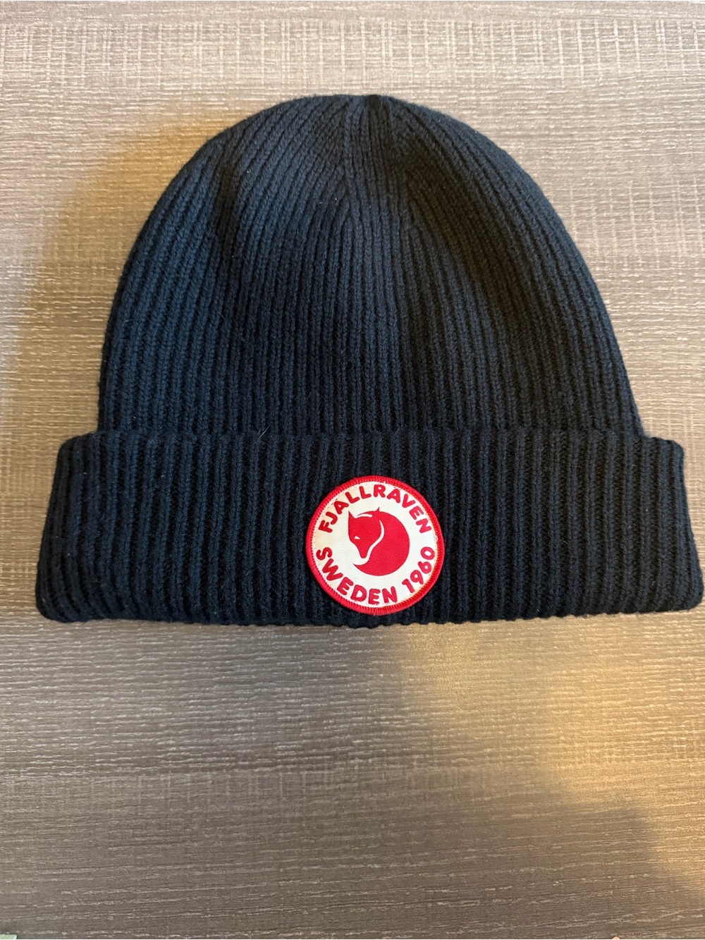 Fjallraven 1960 Logo Hat One Size Black Beanie